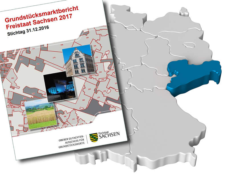 Gutachterausschuss veröffentlicht Grundstücksmarktbericht für Sachsen