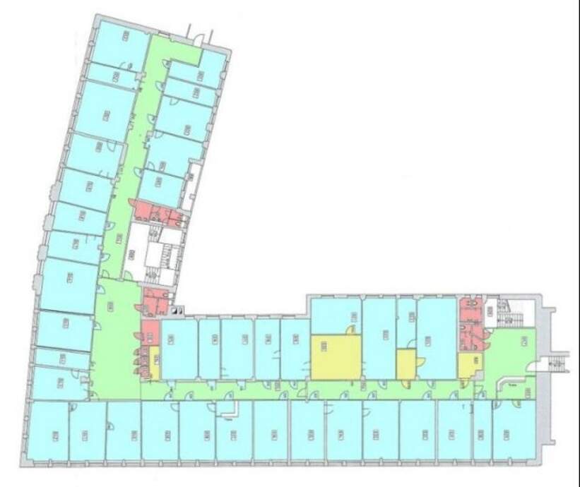 Beispiel Etagengrundriss Altbau