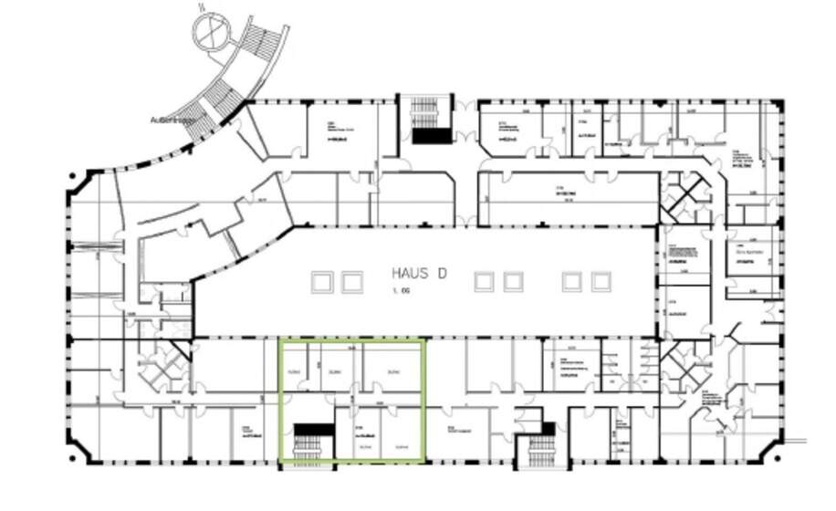 Grundriss 1. Obergeschoss