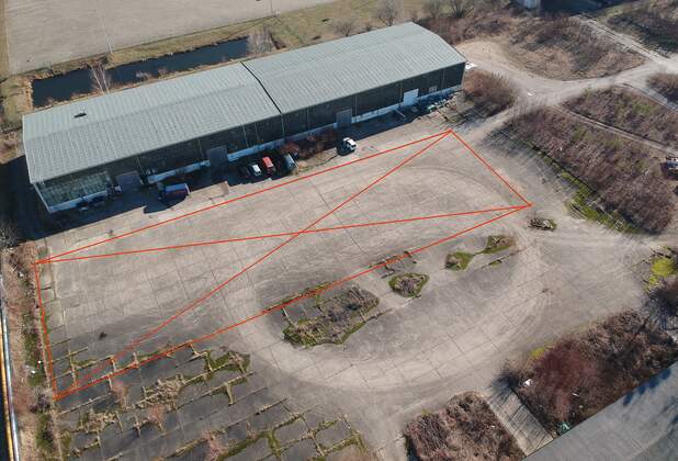 Dresden: Vermittlung von 3.000 m² Freifläche in Gewerbeareal
