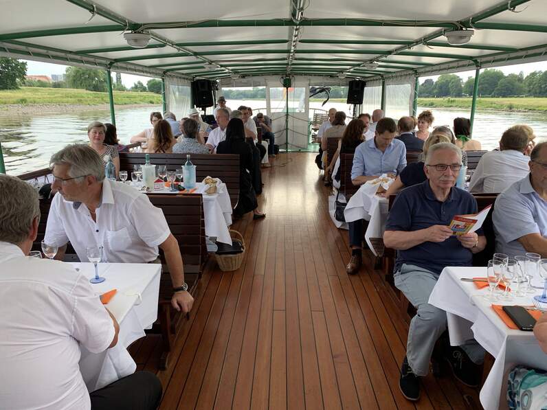 IVD Sommerfest auf historischem Raddampfer