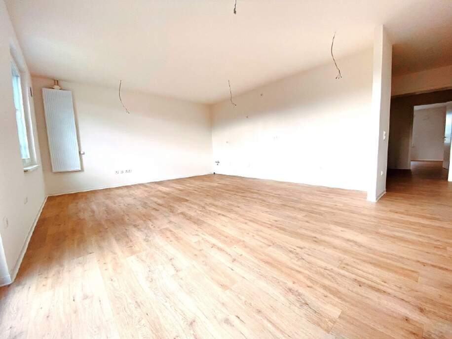 Wohnzimmer mit Küchenzeile