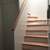 hochwertige Treppe mit Abstellraum