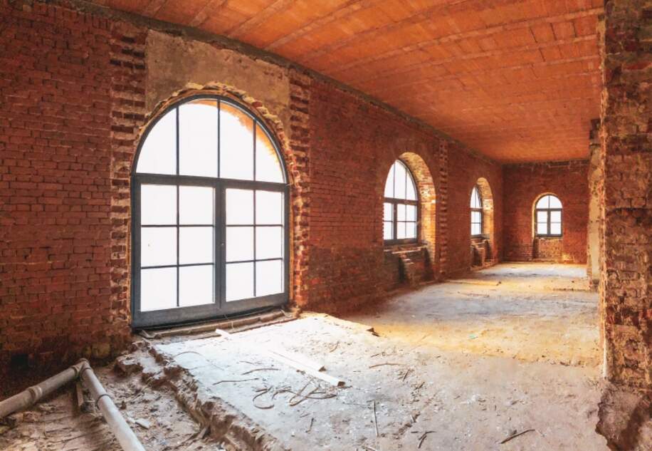 Innenansicht Rohbau - Immobilienmakler Dresden, Chemnitz, Leipzig