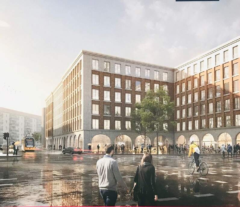 Visualisierung Büro in Dresden