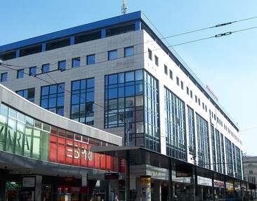Großräumige Büroflächen in Chemnitzer City an der Zentralhaltestelle