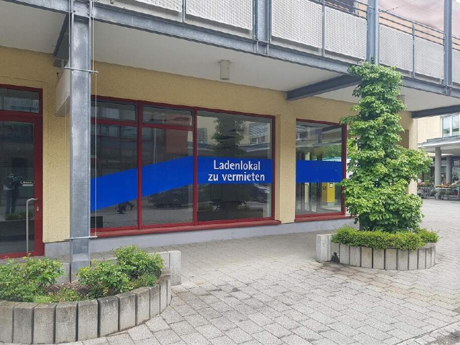 Außenansicht Ladenfläche