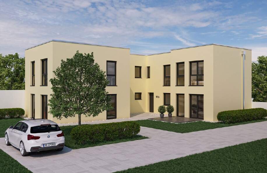 Visualisierung Außenansicht - Immobilienmakler Dresden, Chemnitz, Leipzig