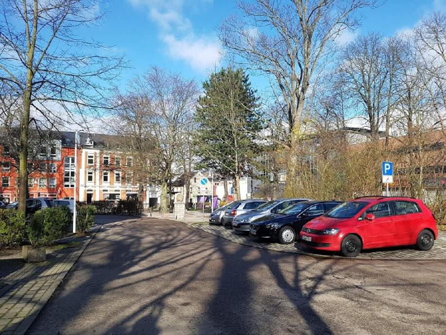 Kundenparkplatz