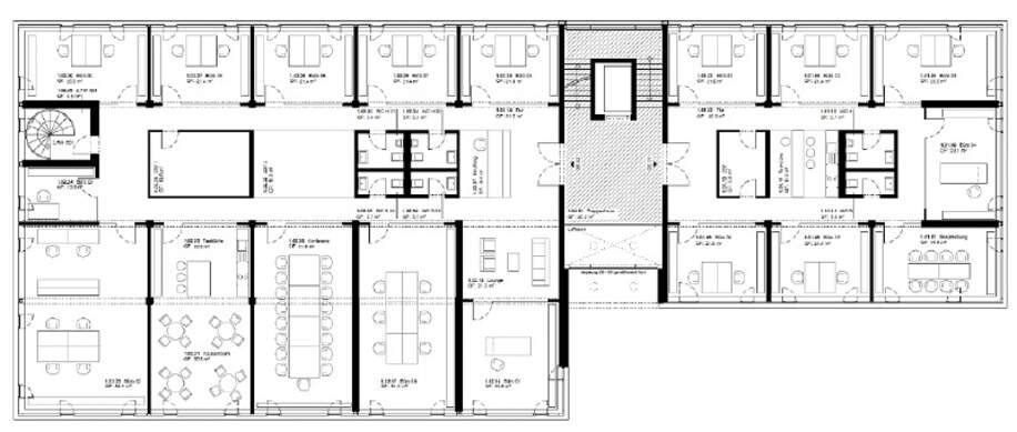 Grundriss 1 Obergeschoss