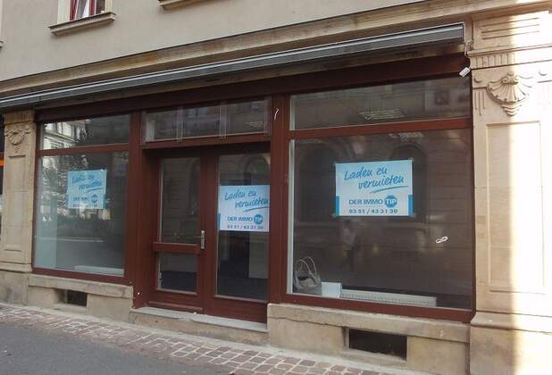 Laden in der Innenstadt von Pirna vermietet