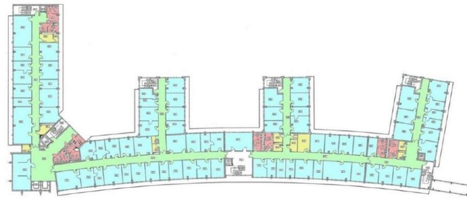 Beispiel Etagengrundriss Neubau