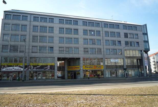 Arztpraxis zieht ins Bürohaus Hertha-Lindner-Straße 10 am Dresdner Postplatz