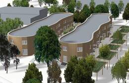 Erneuter Informationstag zum Neubauprojekt "Wohnen am Gorbitzbach" in Dresden