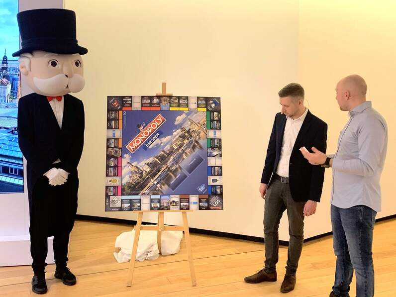 MONOPOLY - Stadtedition Dresden -  mit DER IMMO TIP