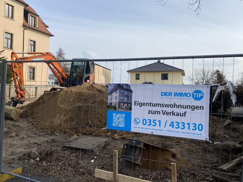 Neubauprojekt in Radebeul - Interesse an einer Eigentumswohnung im Erstbezug