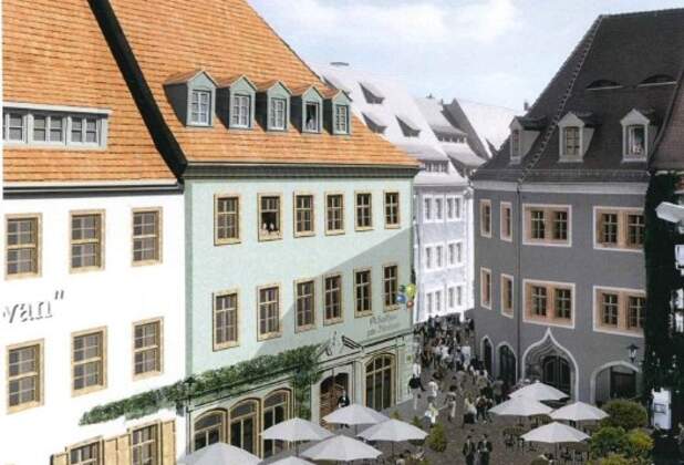 Gewölberestaurant im historischen Marieneck in Pirna vermietet