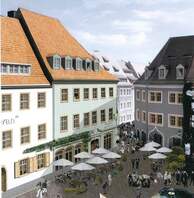 Gewölberestaurant im historischen Marieneck in Pirna vermietet