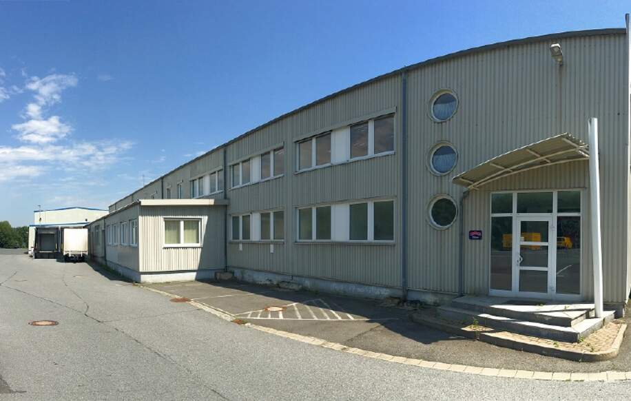 Außenansicht Büro und Hallenfläche - Immobilienmakler Dresden, Chemnitz, Leipzig